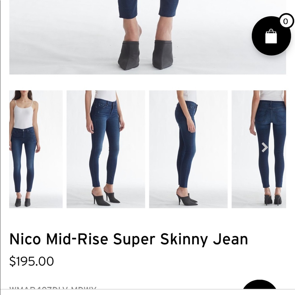Hudson skinny jeans